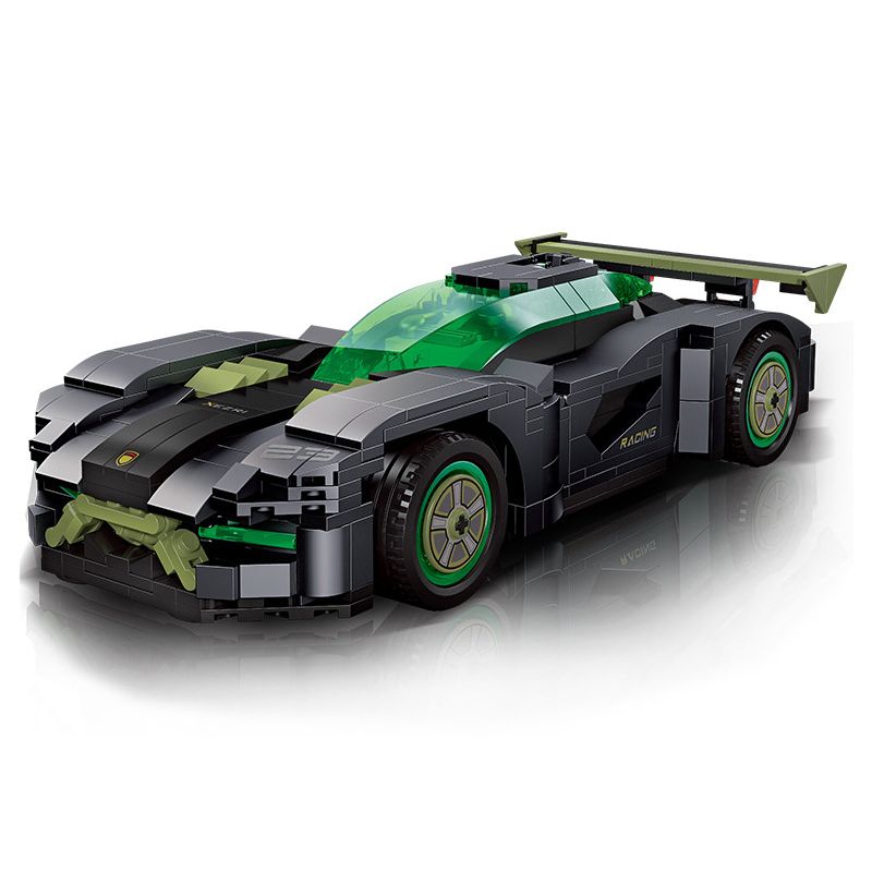 JIESTAR 92027 non Lego SIÊU XE FERRARI XEZRI bộ đồ chơi xếp lắp ráp ghép mô hình Speed Champions Racing Cars Đua Xe Công Thức 582 khối