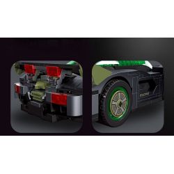 JIESTAR 92027 non  SIÊU XE FERRARI XEZRI bộ đồ chơi xếp lắp ráp ghép mô hình Speed Champions Racing Cars Đua Xe Công Thức 582 khối