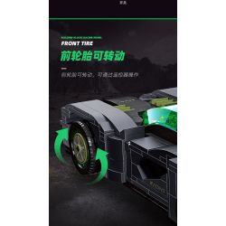 JIESTAR 92027 non  SIÊU XE FERRARI XEZRI bộ đồ chơi xếp lắp ráp ghép mô hình Speed Champions Racing Cars Đua Xe Công Thức 582 khối