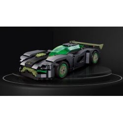 JIESTAR 92027 non  SIÊU XE FERRARI XEZRI bộ đồ chơi xếp lắp ráp ghép mô hình Speed Champions Racing Cars Đua Xe Công Thức 582 khối