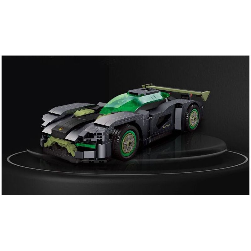 JIESTAR 92027 non  SIÊU XE FERRARI XEZRI bộ đồ chơi xếp lắp ráp ghép mô hình Speed Champions Racing Cars Đua Xe Công Thức 582 khối