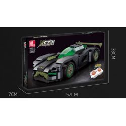 JIESTAR 92027 non  SIÊU XE FERRARI XEZRI bộ đồ chơi xếp lắp ráp ghép mô hình Speed Champions Racing Cars Đua Xe Công Thức 582 khối