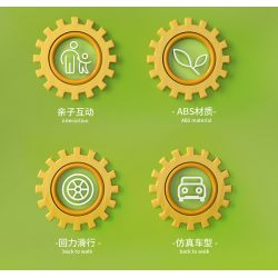 FORANGE FC8279 8279 non  XE LÙI 12 MẪU bộ đồ chơi xếp lắp ráp ghép mô hình Creator MINI CAR Sáng Tạo 1090 khối