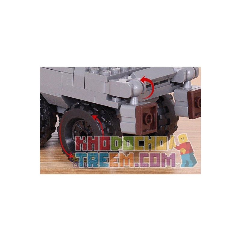 GUDI 8114 Xếp hình kiểu  CREATOR 3 IN 1 Rô Bốt Biến Hình Phi Thuyền, Xe Tăng 193 khối GUDI 8114 Xếp hình kiểu  CREATOR 3 IN 1 Rô Bốt Biến Hình Phi Thuyền, Xe Tăng 193 khối
