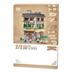 LOZ 1053 non  NHÀ THUỐC LỚN ??? VÙNG VỊNH bộ đồ chơi xếp lắp ráp ghép mô hình 2111 khối