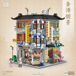 LOZ 1052 non  TÒA NHÀ THƯƠNG MẠI GÓC bộ đồ chơi xếp lắp ráp ghép mô hình 2763 khối LOZ 1052 non  TÒA NHÀ THƯƠNG MẠI GÓC bộ đồ chơi xếp lắp ráp ghép mô hình 2763 khối