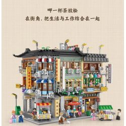 LOZ 1052 non  TÒA NHÀ THƯƠNG MẠI GÓC bộ đồ chơi xếp lắp ráp ghép mô hình 2763 khối LOZ 1052 non  TÒA NHÀ THƯƠNG MẠI GÓC bộ đồ chơi xếp lắp ráp ghép mô hình 2763 khối