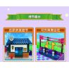 GUDI 60029 non  CUỘC CHIẾN THỰC VẬT CUỐN SÁCH VỀ THỜI ĐẠI ROCK AND ROLL bộ đồ chơi xếp lắp ráp ghép mô hình Movie & Game Phim Và Trò Chơi 237 khối