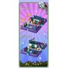 GUDI 60029 non  CUỘC CHIẾN THỰC VẬT CUỐN SÁCH VỀ THỜI ĐẠI ROCK AND ROLL bộ đồ chơi xếp lắp ráp ghép mô hình Movie & Game Phim Và Trò Chơi 237 khối