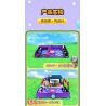 GUDI 60029 non  CUỘC CHIẾN THỰC VẬT CUỐN SÁCH VỀ THỜI ĐẠI ROCK AND ROLL bộ đồ chơi xếp lắp ráp ghép mô hình Movie & Game Phim Và Trò Chơi 237 khối