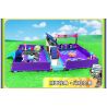GUDI 60029 non  CUỘC CHIẾN THỰC VẬT CUỐN SÁCH VỀ THỜI ĐẠI ROCK AND ROLL bộ đồ chơi xếp lắp ráp ghép mô hình Movie & Game Phim Và Trò Chơi 237 khối