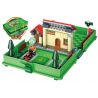 GUDI 60028 non  CUỘC CHIẾN THỰC VẬT CUỐN SÁCH THỜI HIỆN ĐẠI bộ đồ chơi xếp lắp ráp ghép mô hình Movie & Game Phim Và Trò Chơi 229 khối
