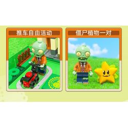 GUDI 60028 non  CUỘC CHIẾN THỰC VẬT CUỐN SÁCH THỜI HIỆN ĐẠI bộ đồ chơi xếp lắp ráp ghép mô hình Movie & Game Phim Và Trò Chơi 229 khối