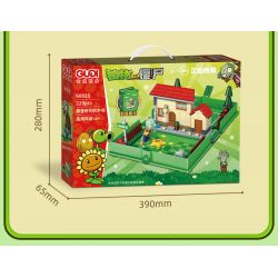 GUDI 60028 non  CUỘC CHIẾN THỰC VẬT CUỐN SÁCH THỜI HIỆN ĐẠI bộ đồ chơi xếp lắp ráp ghép mô hình Movie & Game Phim Và Trò Chơi 229 khối