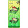 GUDI 60028 non  CUỘC CHIẾN THỰC VẬT CUỐN SÁCH THỜI HIỆN ĐẠI bộ đồ chơi xếp lắp ráp ghép mô hình Movie & Game Phim Và Trò Chơi 229 khối