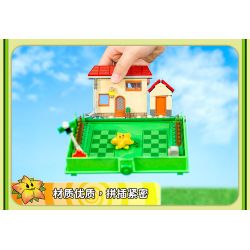 GUDI 60028 non  CUỘC CHIẾN THỰC VẬT CUỐN SÁCH THỜI HIỆN ĐẠI bộ đồ chơi xếp lắp ráp ghép mô hình Movie & Game Phim Và Trò Chơi 229 khối