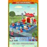 GUDI 60027 non  CUỘC CHIẾN THỰC VẬT BỐI CẢNH THẾ GIỚI TƯƠNG LAI bộ đồ chơi xếp lắp ráp ghép mô hình Movie & Game Phim Và Trò Chơi 315 khối
