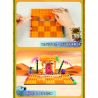 GUDI 60026 non  CUỘC CHIẾN THỰC VẬT BỘ KỊCH BẢN KHỦNG HOẢNG DINO bộ đồ chơi xếp lắp ráp ghép mô hình Movie & Game Phim Và Trò Chơi 280 khối