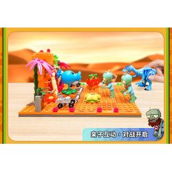 GUDI 60026 non  CUỘC CHIẾN THỰC VẬT BỘ KỊCH BẢN KHỦNG HOẢNG DINO bộ đồ chơi xếp lắp ráp ghép mô hình Movie & Game Phim Và Trò Chơi 280 khối GUDI 60026 non  CUỘC CHIẾN THỰC VẬT BỘ KỊCH BẢN KHỦNG HOẢNG DINO bộ đồ chơi xếp lắp ráp ghép mô hình Movie & Game Phim Và Trò Chơi 280 khối