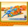GUDI 60026 non  CUỘC CHIẾN THỰC VẬT BỘ KỊCH BẢN KHỦNG HOẢNG DINO bộ đồ chơi xếp lắp ráp ghép mô hình Movie & Game Phim Và Trò Chơi 280 khối