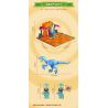 GUDI 60026 non  CUỘC CHIẾN THỰC VẬT BỘ KỊCH BẢN KHỦNG HOẢNG DINO bộ đồ chơi xếp lắp ráp ghép mô hình Movie & Game Phim Và Trò Chơi 280 khối