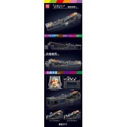 MouldKing 26009 Mould King 26009 REBRICKABLE MOC-59083 59083 MOC59083 non  THANG CẦU VỒNG bộ đồ chơi xếp lắp ráp ghép mô hình GREAT BALL CONTRAPTION 1281 khối