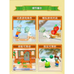 GUDI 60025 non  CUỘC CHIẾN THỰC VẬT BỐI CẢNH BÃI BIỂN CÓ LÀN SÓNG LỚN bộ đồ chơi xếp lắp ráp ghép mô hình Movie & Game Phim Và Trò Chơi 296 khối GUDI 60025 non  CUỘC CHIẾN THỰC VẬT BỐI CẢNH BÃI BIỂN CÓ LÀN SÓNG LỚN bộ đồ chơi xếp lắp ráp ghép mô hình Movie & Game Phim Và Trò Chơi 296 khối