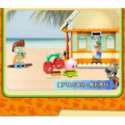 GUDI 60025 non  CUỘC CHIẾN THỰC VẬT BỐI CẢNH BÃI BIỂN CÓ LÀN SÓNG LỚN bộ đồ chơi xếp lắp ráp ghép mô hình Movie & Game Phim Và Trò Chơi 296 khối GUDI 60025 non  CUỘC CHIẾN THỰC VẬT BỐI CẢNH BÃI BIỂN CÓ LÀN SÓNG LỚN bộ đồ chơi xếp lắp ráp ghép mô hình Movie & Game Phim Và Trò Chơi 296 khối