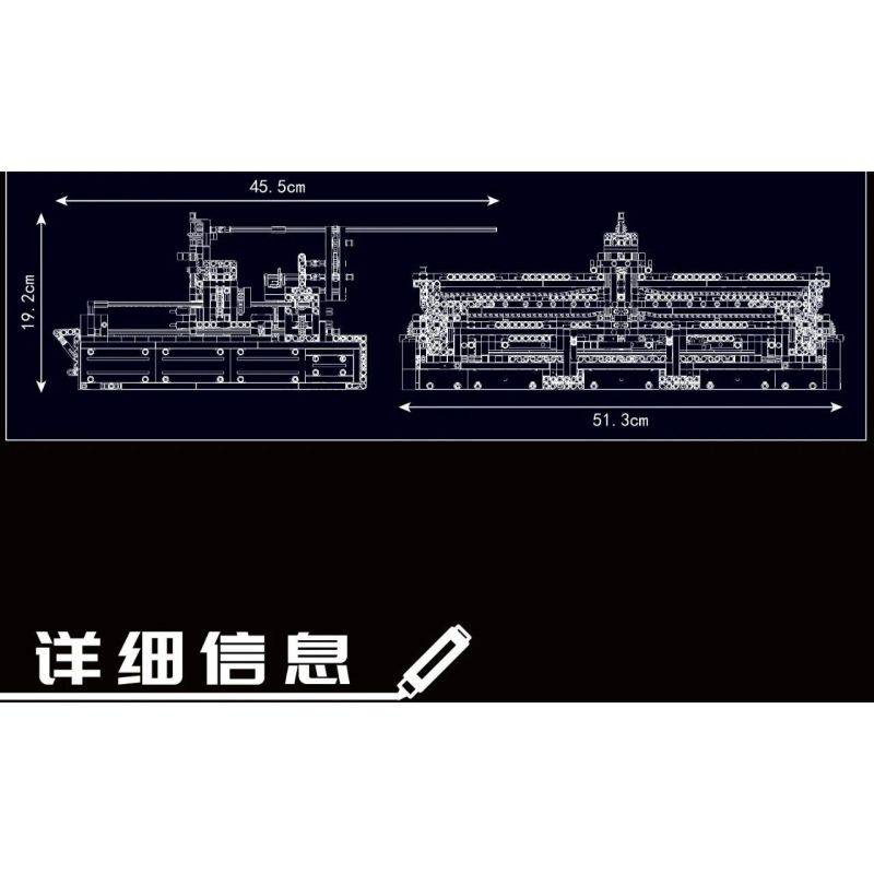 MouldKing 13181 Mould King 13181 non  MÁY VẼ bộ đồ chơi xếp lắp ráp ghép mô hình  PLOTTER Kỹ Thuật Công Nghệ Cao Mô Hình Phương Tiện 3088 khối