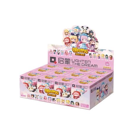 QMAN ENLIGHTEN KEEPPLEY 72035 non  MINI WORLD GIA ĐÌNH NHỎ TUYỆT VỜI PHẦN 1 bộ đồ chơi xếp lắp ráp ghép mô hình Movie & Game Phim Và Trò Chơi