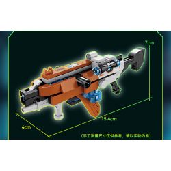 Kazi KY88027 88027 non  SÚNG CẦM TAY TRONG TƯƠNG LAI TRƯỜNG NĂNG LƯỢNG ĐIỆN NHẸ bộ đồ chơi xếp lắp ráp ghép mô hình Gun FUTURE FIREARMS 124 khối