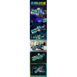 Kazi KY88026 88026 non  SÚNG CỦA TƯƠNG LAI TRƯỜNG XUNG RIFT bộ đồ chơi xếp lắp ráp ghép mô hình Gun FUTURE FIREARMS 101 khối