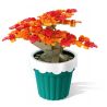 SEMBO 611064 non  CHẬU CÂY DỄ THƯƠNG MAPLE CUP bộ đồ chơi xếp lắp ráp ghép mô hình Flowers Hoa 91 khối