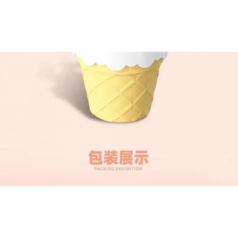 SEMBO 611059 non  CHẬU CÂY DỄ THƯƠNG CỐC HOA TULIP bộ đồ chơi xếp lắp ráp ghép mô hình Flowers 67 khối