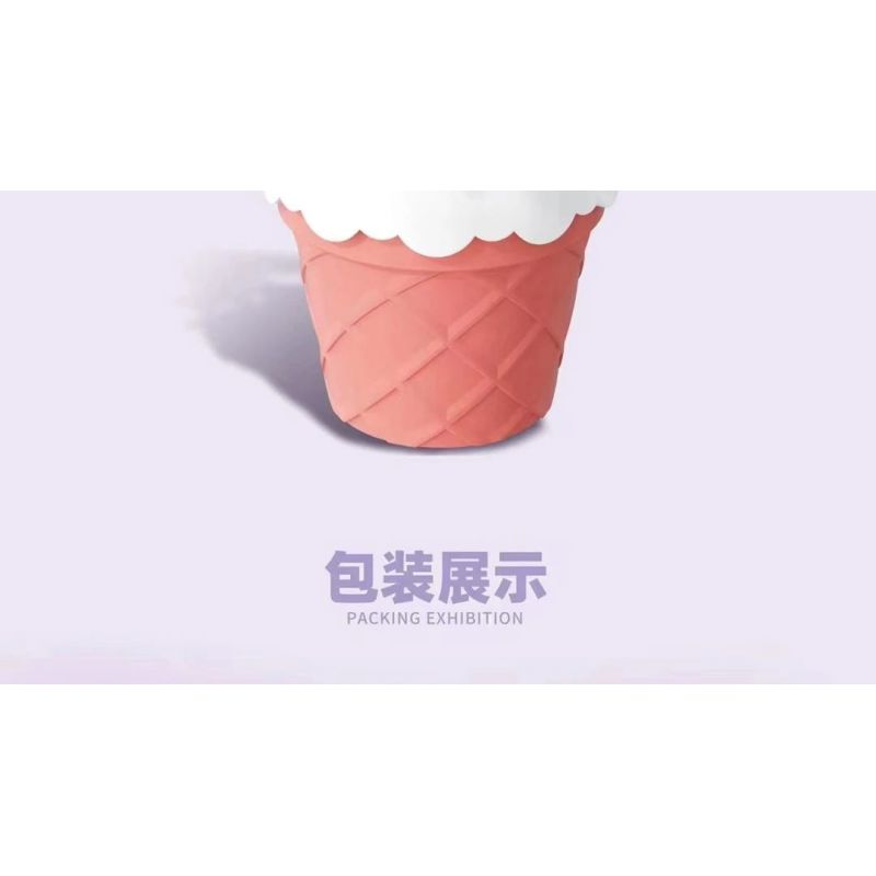 SEMBO 611058 non  CHẬU CÂY DỄ THƯƠNG VANILLA CUTE CUP bộ đồ chơi xếp lắp ráp ghép mô hình Flowers Hoa 121 khối