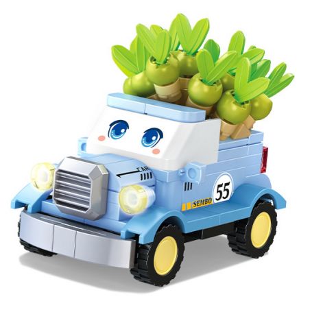 SEMBO 611055 non  CỬA HÀNG HOA BIHUANZUO bộ đồ chơi xếp lắp ráp ghép mô hình Flowers 150 khối