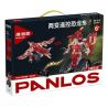 PanlosBrick 615008 Panlos Brick 615008 non  KHỦNG LONG Ô TÔ ĐIỀU KHIỂN TỪ XA HAI THAY ĐỔI bộ đồ chơi xếp lắp ráp ghép mô hình  Kỹ Thuật Công Nghệ Cao Mô Hình Phương Tiện