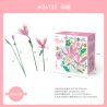 JAKI JK26102 26102 non  NHẬT KÝ THỰC VẬT HOA HUỆ VỚI ĐƯỜNG bộ đồ chơi xếp lắp ráp ghép mô hình Flowers PLANTE SWEETENER IN LIFE