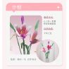 JAKI JK26102 26102 non  NHẬT KÝ THỰC VẬT HOA HUỆ VỚI ĐƯỜNG bộ đồ chơi xếp lắp ráp ghép mô hình Flowers PLANTE SWEETENER IN LIFE