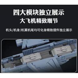 SHARP MODEL JIMU LIANGPIN 10305 non  BATTLE MADNESS MÁY BAY VẬN TẢI Y-20 bộ đồ chơi xếp lắp ráp ghép mô hình Military Army Quân Sự Bộ Đội 2250 khối