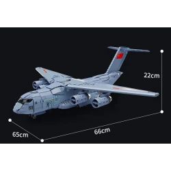 SHARP MODEL JIMU LIANGPIN 10305 non  BATTLE MADNESS MÁY BAY VẬN TẢI Y-20 bộ đồ chơi xếp lắp ráp ghép mô hình Military Army Quân Sự Bộ Đội 2250 khối