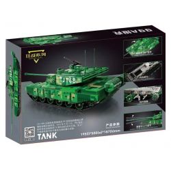 SHARP MODEL JIMU LIANGPIN 10297 non  TRẬN CHIẾN ĐIÊN CUỒNG XE TĂNG ZTZ-99A bộ đồ chơi xếp lắp ráp ghép mô hình Military Army Quân Sự Bộ Đội 2574 khối