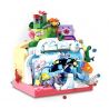 ZHEGAO QL1034 1034 non  NGƯỜI GIỮ BÚT THÚ VỊ GIẤC MƠ XANH bộ đồ chơi xếp lắp ráp ghép mô hình Stationery 306 khối
