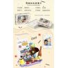 ZHEGAO QL1033 1033 non  NGƯỜI GIỮ BÚT VUI NHỘN SIÊU ẨM THỰC bộ đồ chơi xếp lắp ráp ghép mô hình Stationery 173 khối