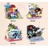 ZHEGAO QL1032 1032 non  NGƯỜI GIỮ BÚT VUI NHỘN NGÔI NHÀ MƠ ƯỚC bộ đồ chơi xếp lắp ráp ghép mô hình Stationery 364 khối