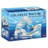 ZHEGAO 662004 non  LÀN SÓNG LỚN NGOÀI KHƠI KANAGAWA bộ đồ chơi xếp lắp ráp ghép mô hình Creator Expert THE GREAT WAVE OFF KANAGAWA Chuyên Gia Sáng Tạo 720 khối