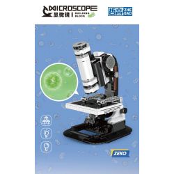 ZHEGAO 00425 non  KÍNH HIỂN VI bộ đồ chơi xếp lắp ráp ghép mô hình Creator Expert MICROSCOPE Chuyên Gia Sáng Tạo 545 khối