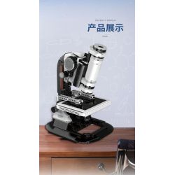 ZHEGAO 00425 non  KÍNH HIỂN VI bộ đồ chơi xếp lắp ráp ghép mô hình Creator Expert MICROSCOPE Chuyên Gia Sáng Tạo 545 khối