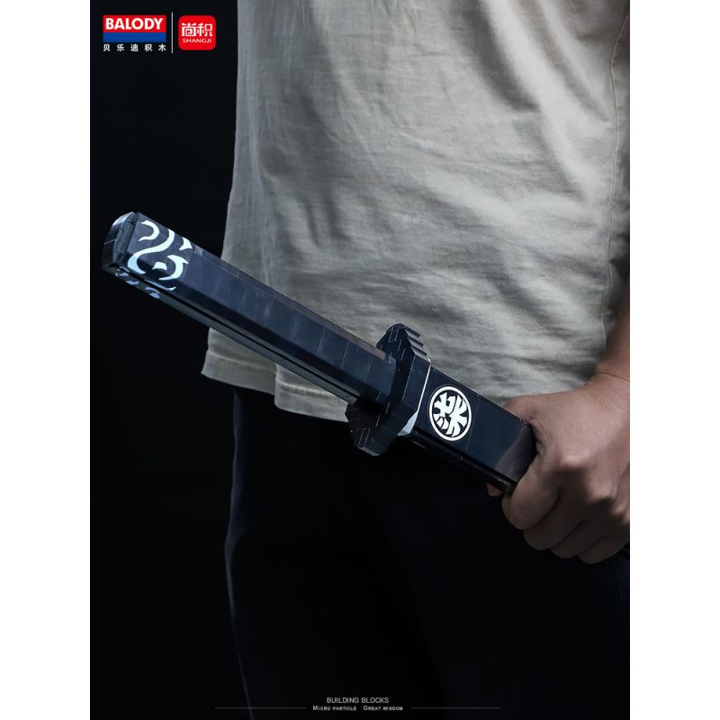 BALODY 21108 non  SÁT THỦ WU LIUQI QUANG QUỶ KIẾM NGÀN LƯỠI bộ đồ chơi xếp lắp ráp ghép mô hình Movie & Game Phim Và Trò Chơi