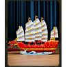 FORANGE FC6007 6007 non  THUYỀN JUFULONG bộ đồ chơi xếp lắp ráp ghép mô hình Creator Expert DRAGON BOAT Chuyên Gia Sáng Tạo 2207 khối